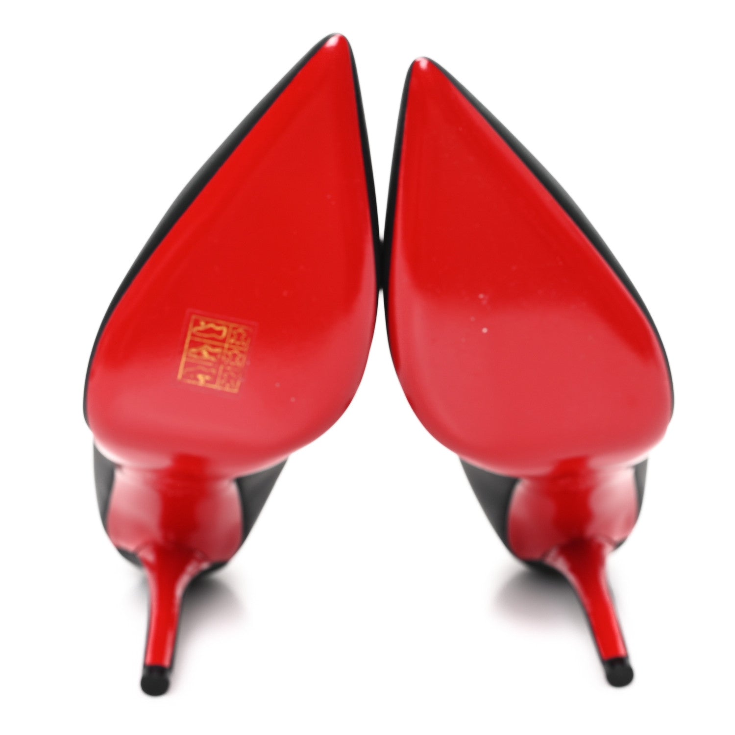 Christian Louboutin Nappa Apostrophy 100 Pumps 39 Black 6 of 10