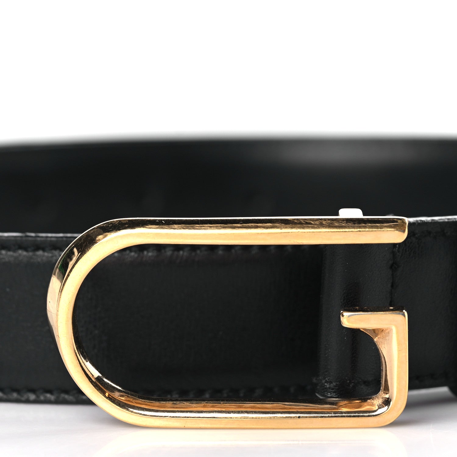 Gucci Calfskin G Logo Belt 90 36 Black 2 of 6