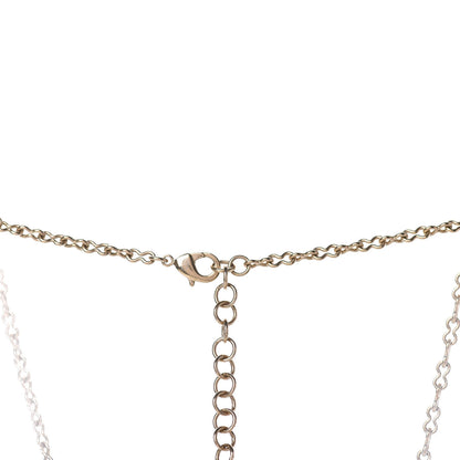 Chanel Resin CC Star CC Necklace Gold 5 of 7
