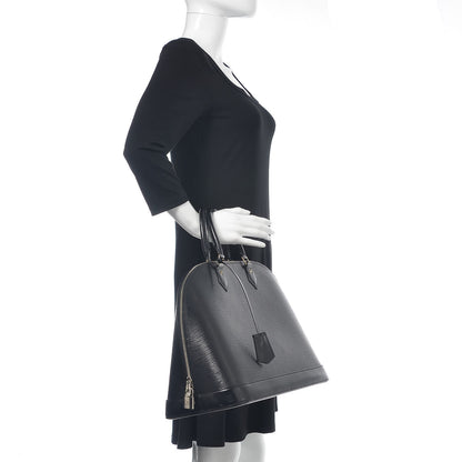 Louis Vuitton Epi Alma GM Black 2 of 12