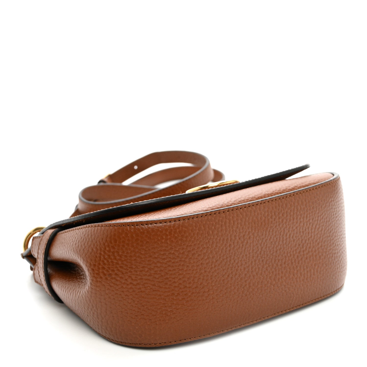 Mulberry Small Classic Grain Small Amberley Satchel Oak 4 of 9