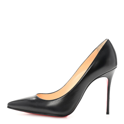 Christian Louboutin Kid Decollete 554 100 Pumps 36 Black 1 of 9