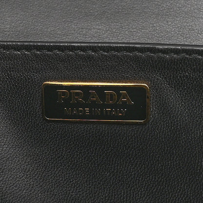 Prada Calf Hair Cahier Shoulder Bag Loto Black 6 of 10