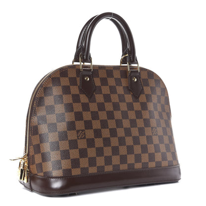 Louis Vuitton Damier Ebene Alma PM 3 of 9