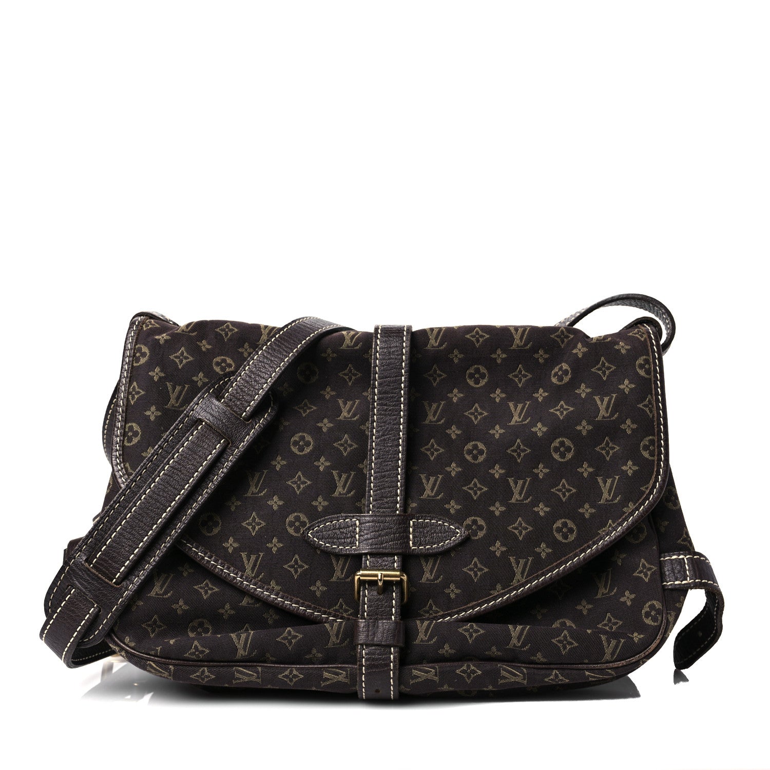 Louis Vuitton Monogram Mini Lin Saumur Ebene 1 of 6