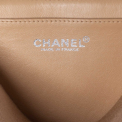Chanel Jersey Medium Flap Beige 8 of 9