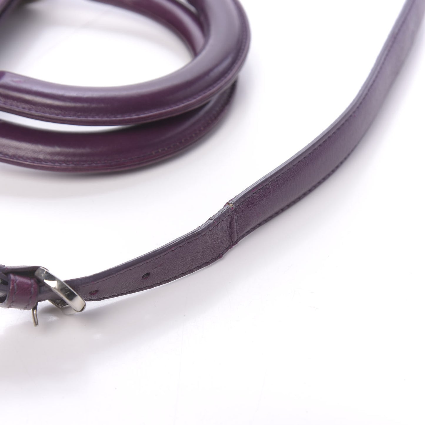 Lambskin Cannage Medium Granville Tote Purple