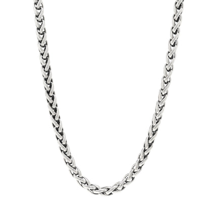David Yurman Sterling Silver 14K Yellow Gold 6mm Wheat Chain Necklace 1 of 4