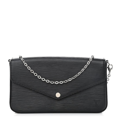 Louis Vuitton Epi Pochette Felicie Black 1 of 10