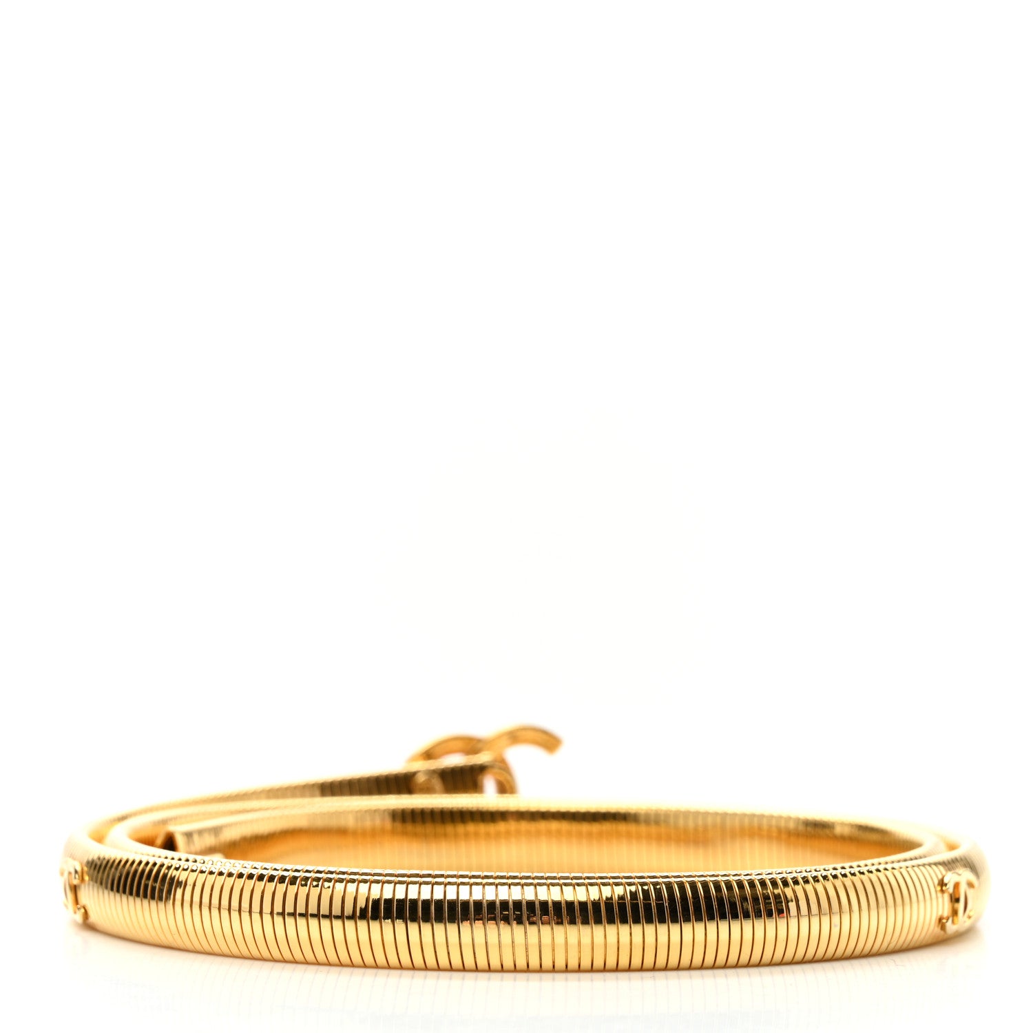 Chanel Metal CC Belt Gold 2 of 4