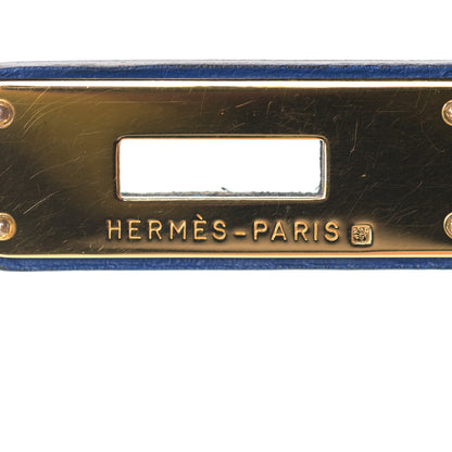 Hermes Togo Birkin 35 Bleu France 24 of 32