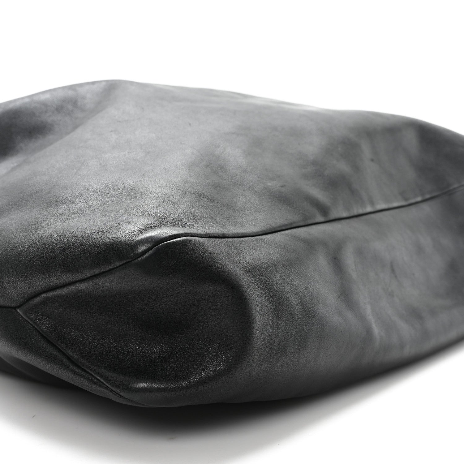 Gucci Calfskin Large Horsebit Chain Hobo Black 9 of 12