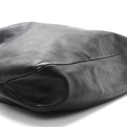 Gucci Calfskin Large Horsebit Chain Hobo Black 9 of 12