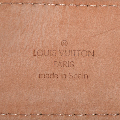 Louis Vuitton Jeans Calfskin Belt 95 38 Black 4 of 7