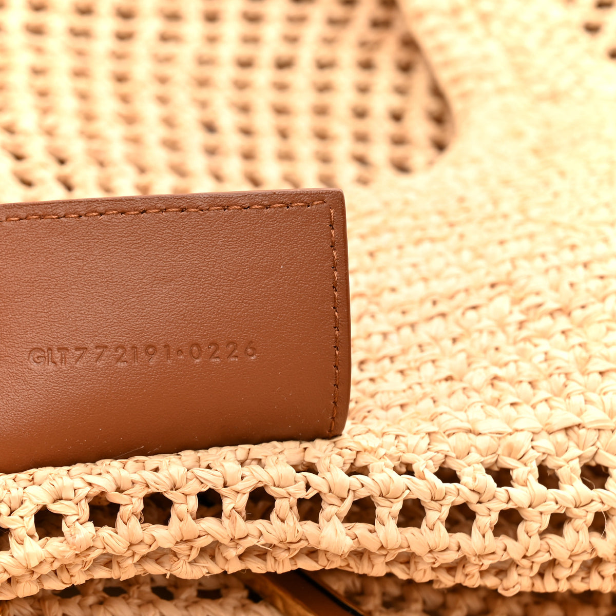 Raffia Icare Shopping Tote Natural