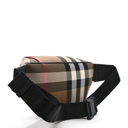 Burberry IP Check Sonny Bum Bag Taupe Brown 2 of 10
