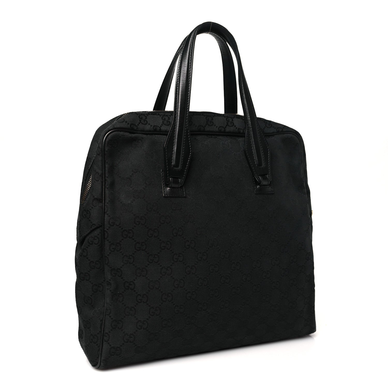 Gucci Monogram Tote Black 2 of 12