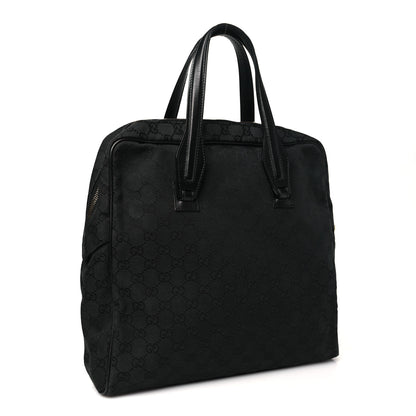 Gucci Monogram Tote Black 2 of 12