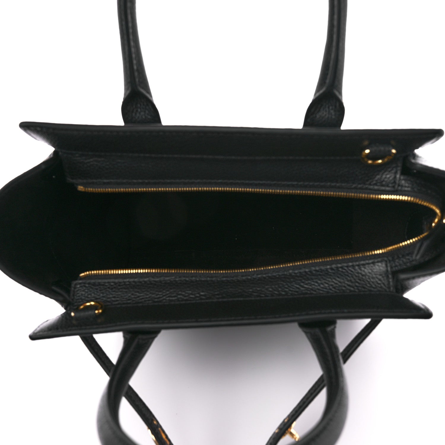 Mulberry Small Classic Grain Mini Zipped Bayswater Black 4 of 9