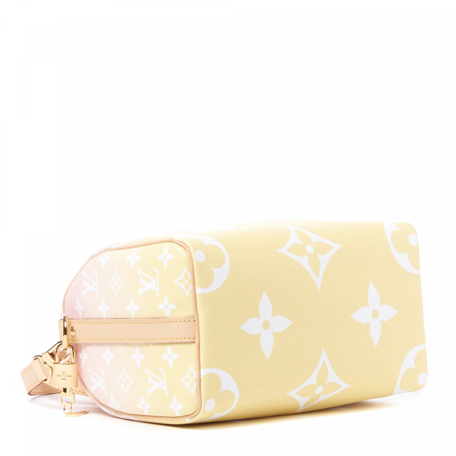 Louis Vuitton Monogram Giant By The Pool Speedy Bandouliere 25 Light Pink 3 of 9