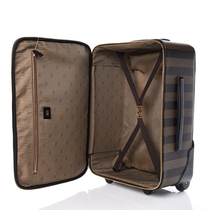 Fendi Pequin Spalmati Carry On Luggage Tobacco 5 of 14