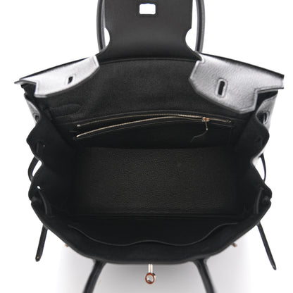 Hermes Togo Birkin 30 Black 5 of 11