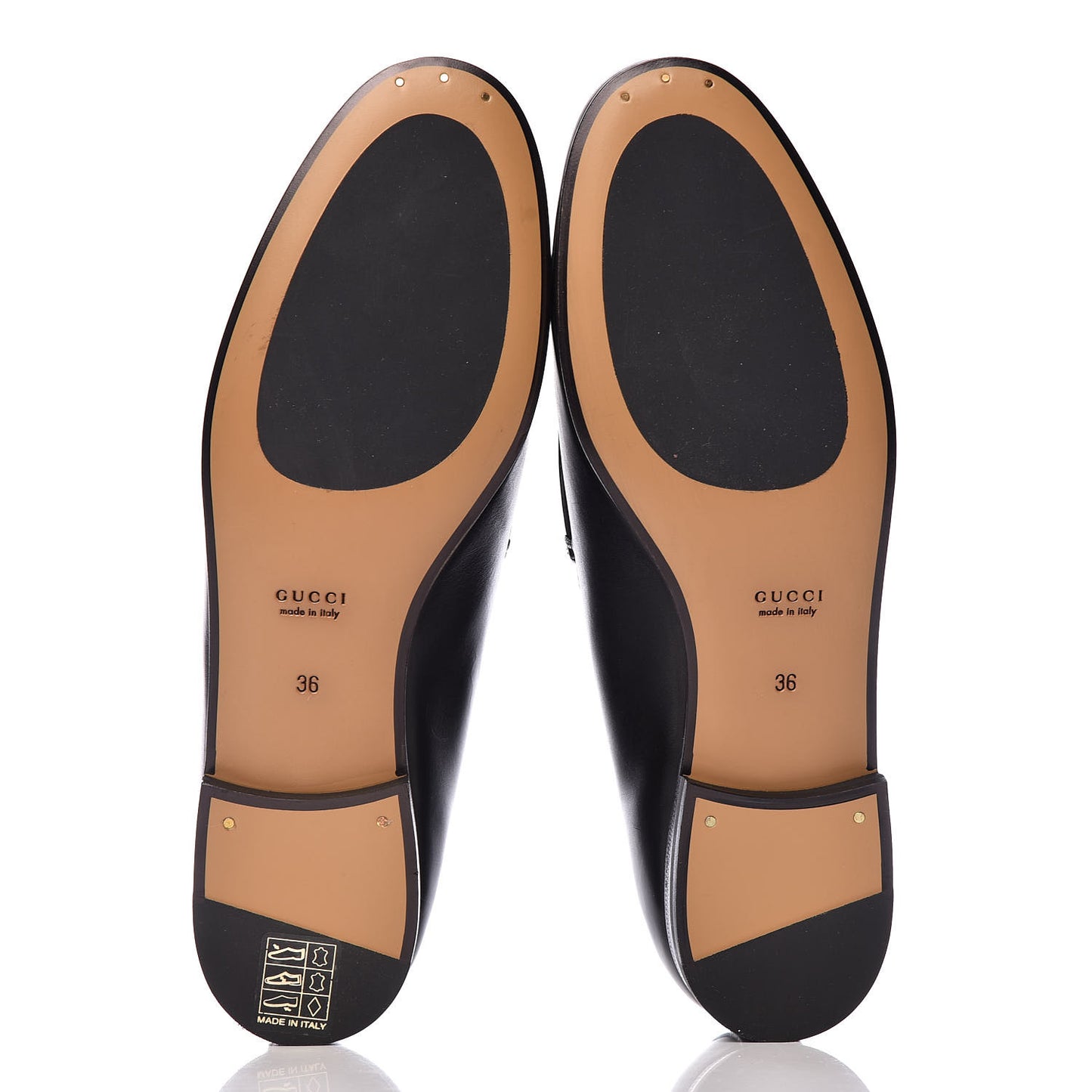 Calfskin Womens Jordaan Loafers 36 Black