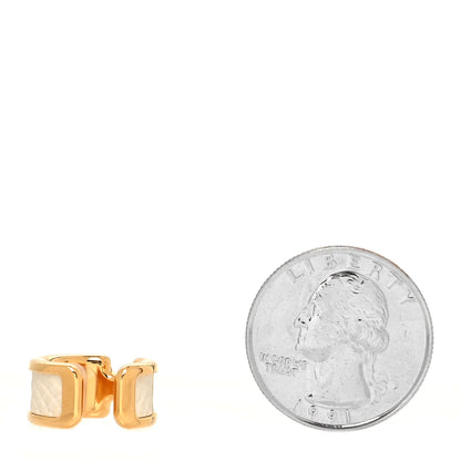 Hermes Lizard Olympe Ear Cuff PM White 2 of 4