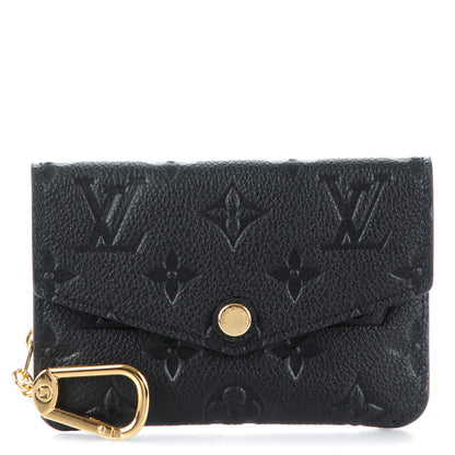 Louis Vuitton Empreinte Key Pouch Black 1 of 7