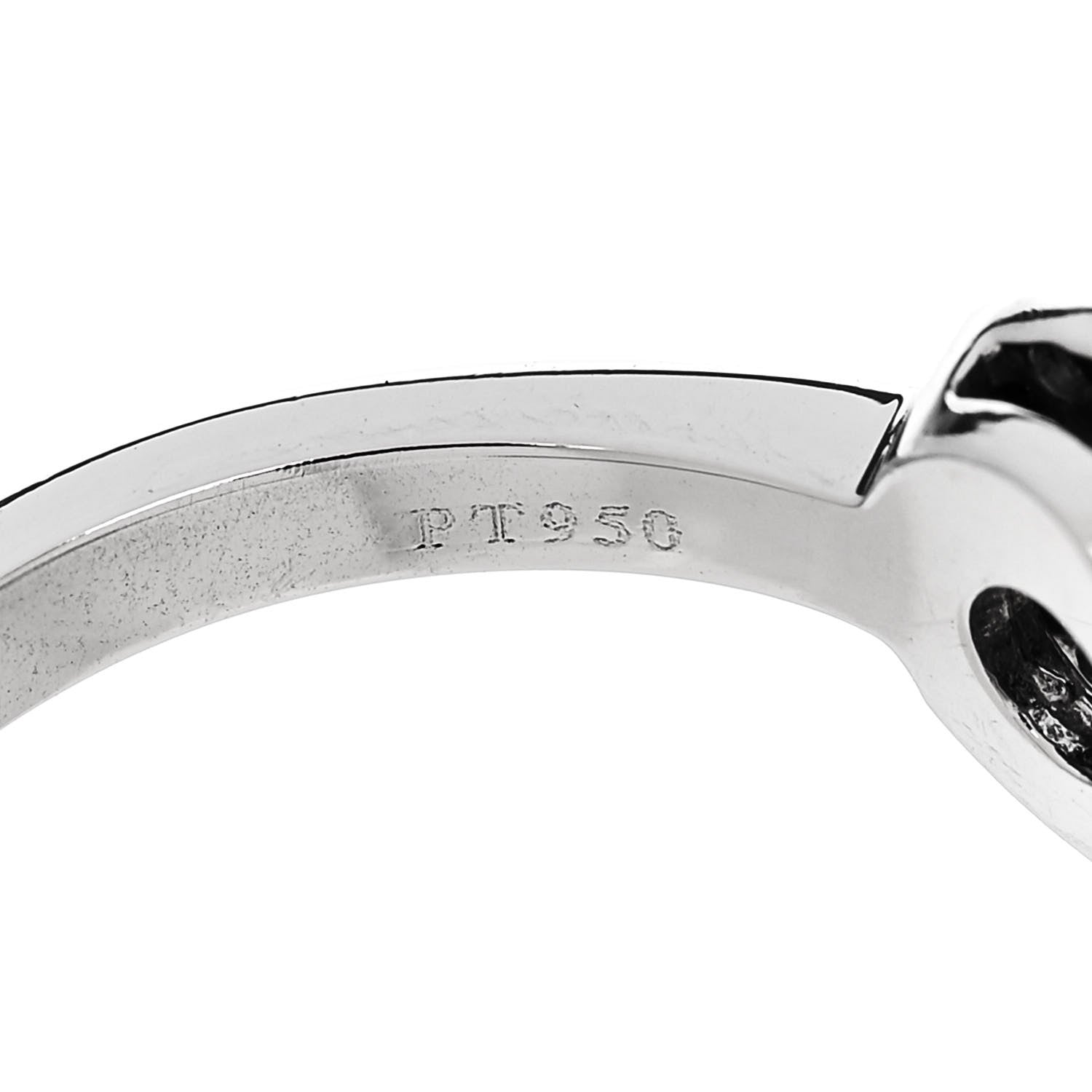 Tiffany Platinum Diamond Circlet Ring 53 6.25 5 of 5