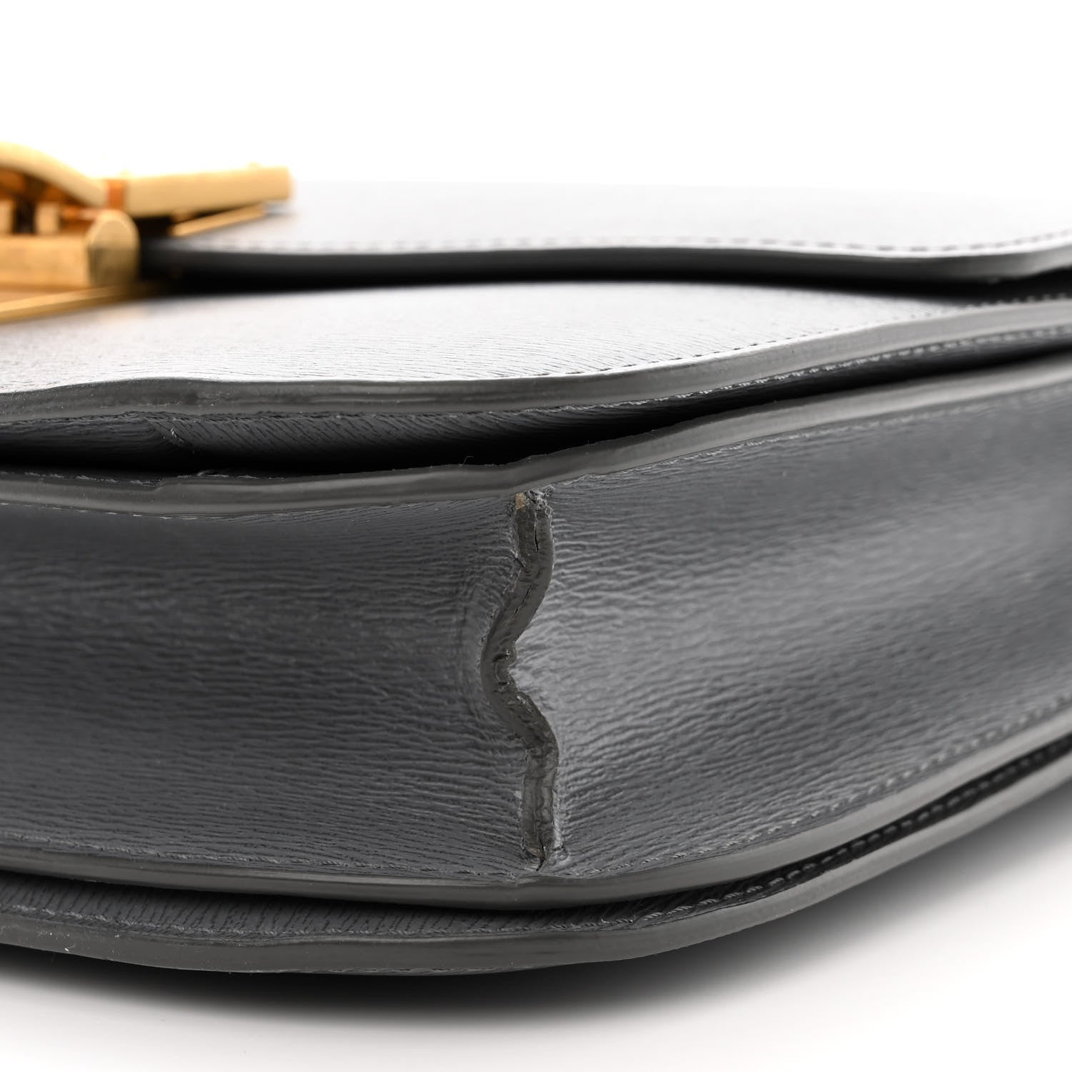 Celine Liege Calfskin Medium Classic Box Flap Bag Medium Grey 11 of 11