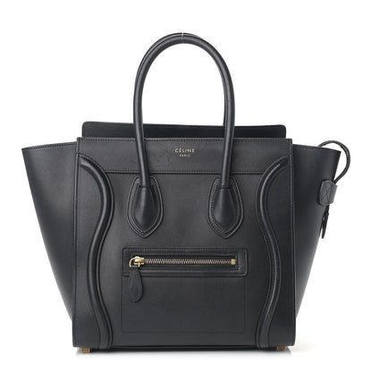 Celine Smooth Calfskin Micro Luggage Black 1 of 23