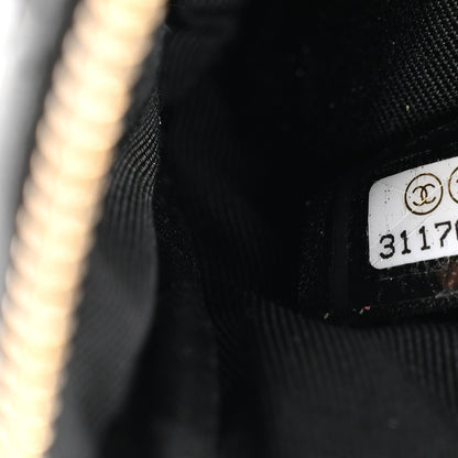 Chanel Lambskin Quilted Small No. 5 Cosmetic Case Black 8 of 8