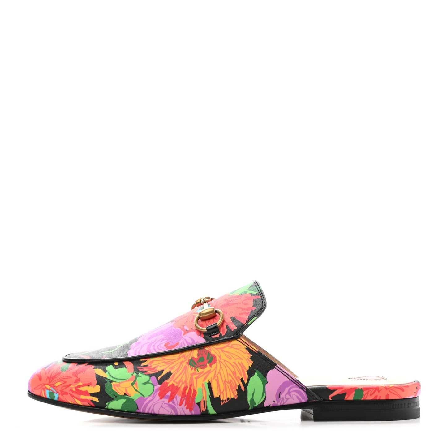 X KEN SCOTT Canvas Infinity Jenni Women's Princetown Slippers 36 Black Pink