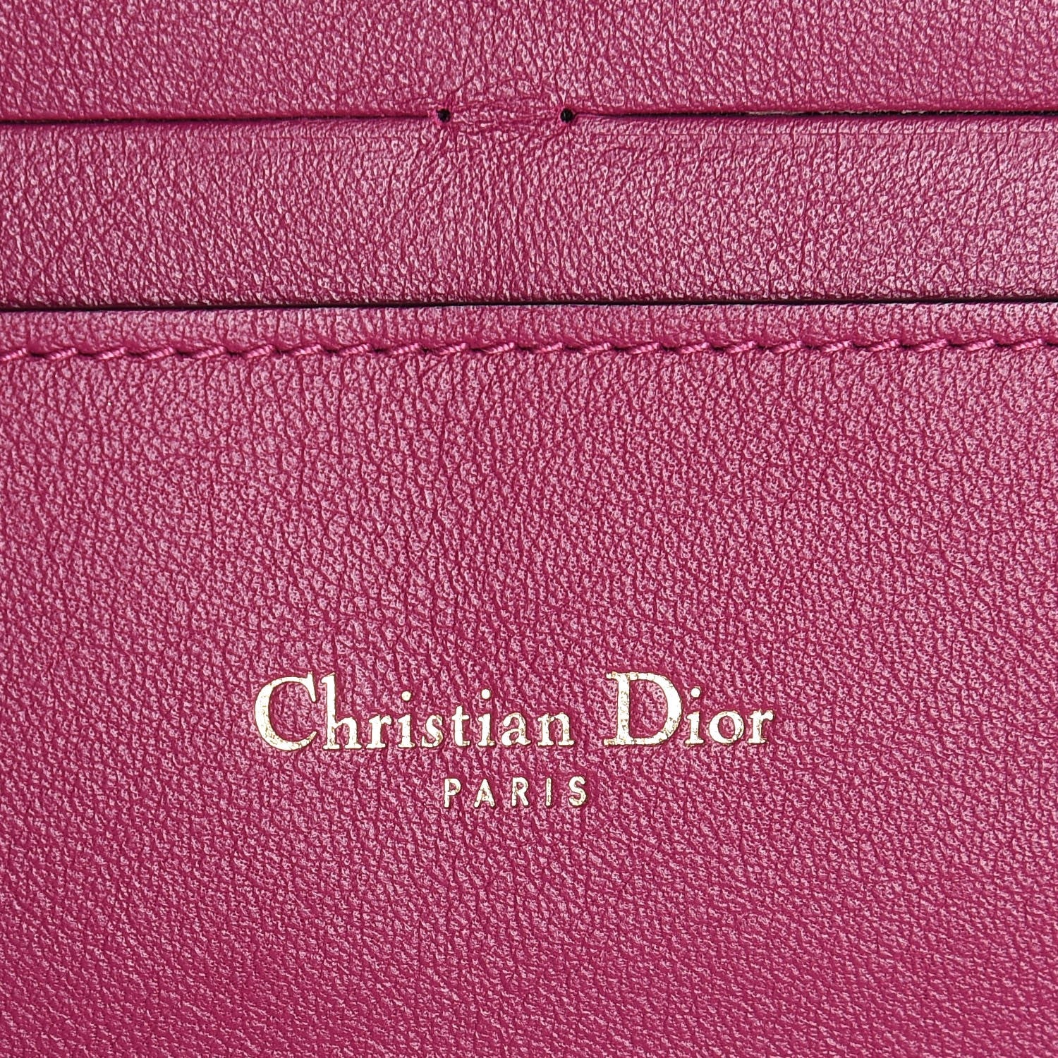 Christian Dior Calfskin Diorissimo Wallet Black 6 of 8