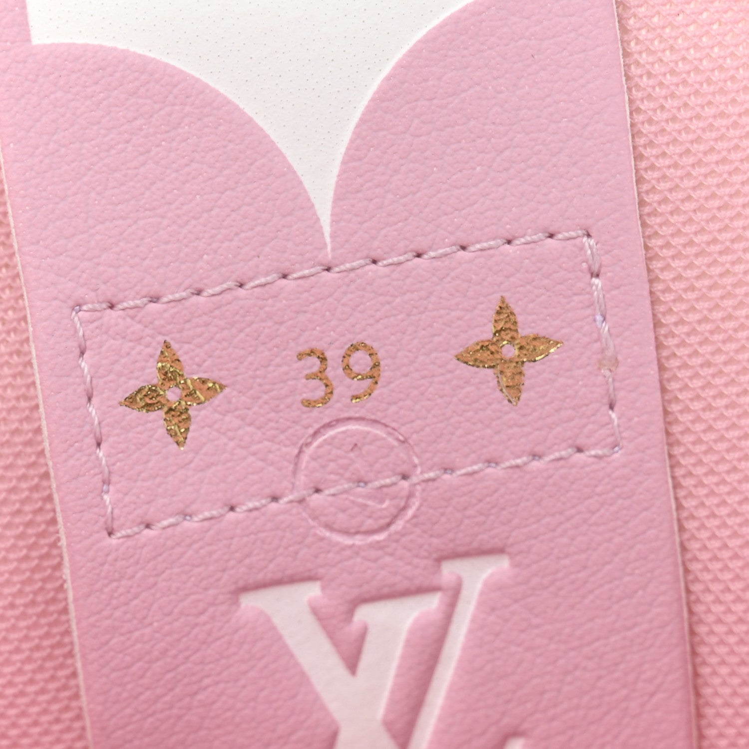 Louis Vuitton Calfskin Charlie Sneaker 39 White Rose Clair 8 of 10