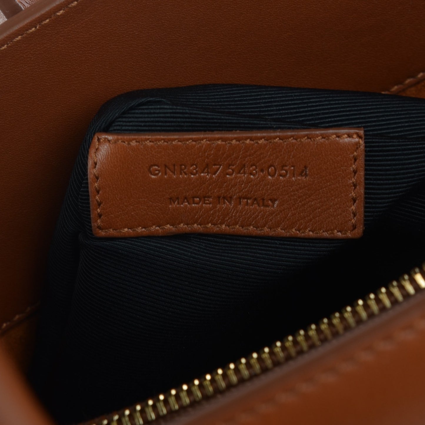 Calfskin Large Sac De Jour Carryall Cognac