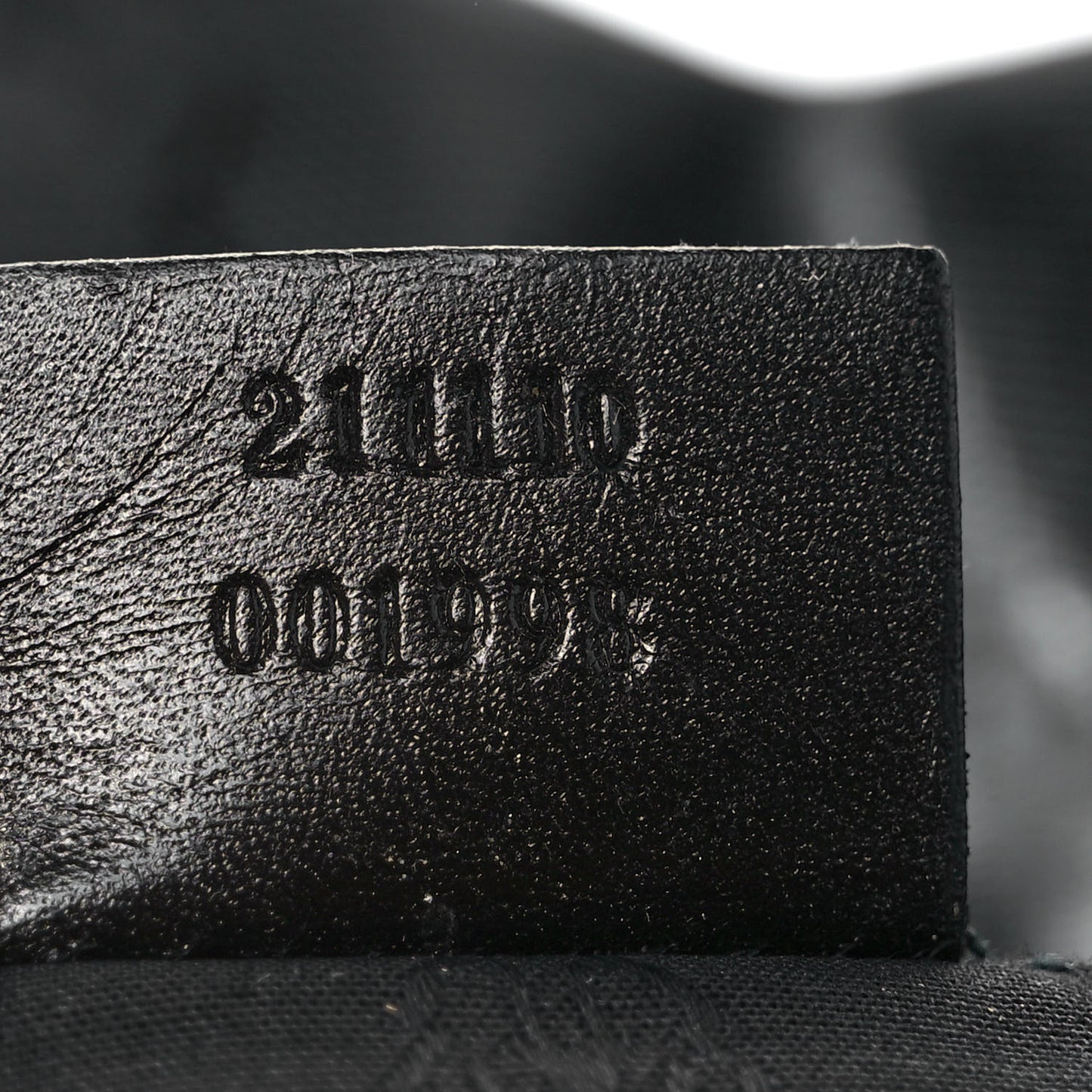 Imprime Monogram Belt Bag Black