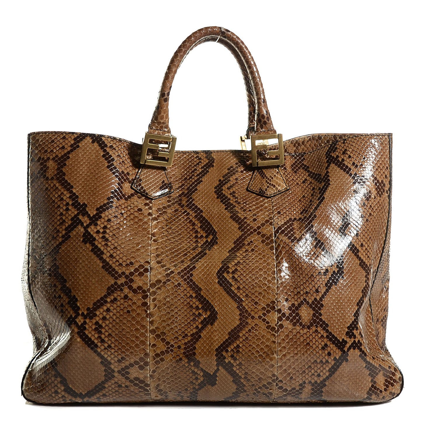 Python Twins Tote Natural