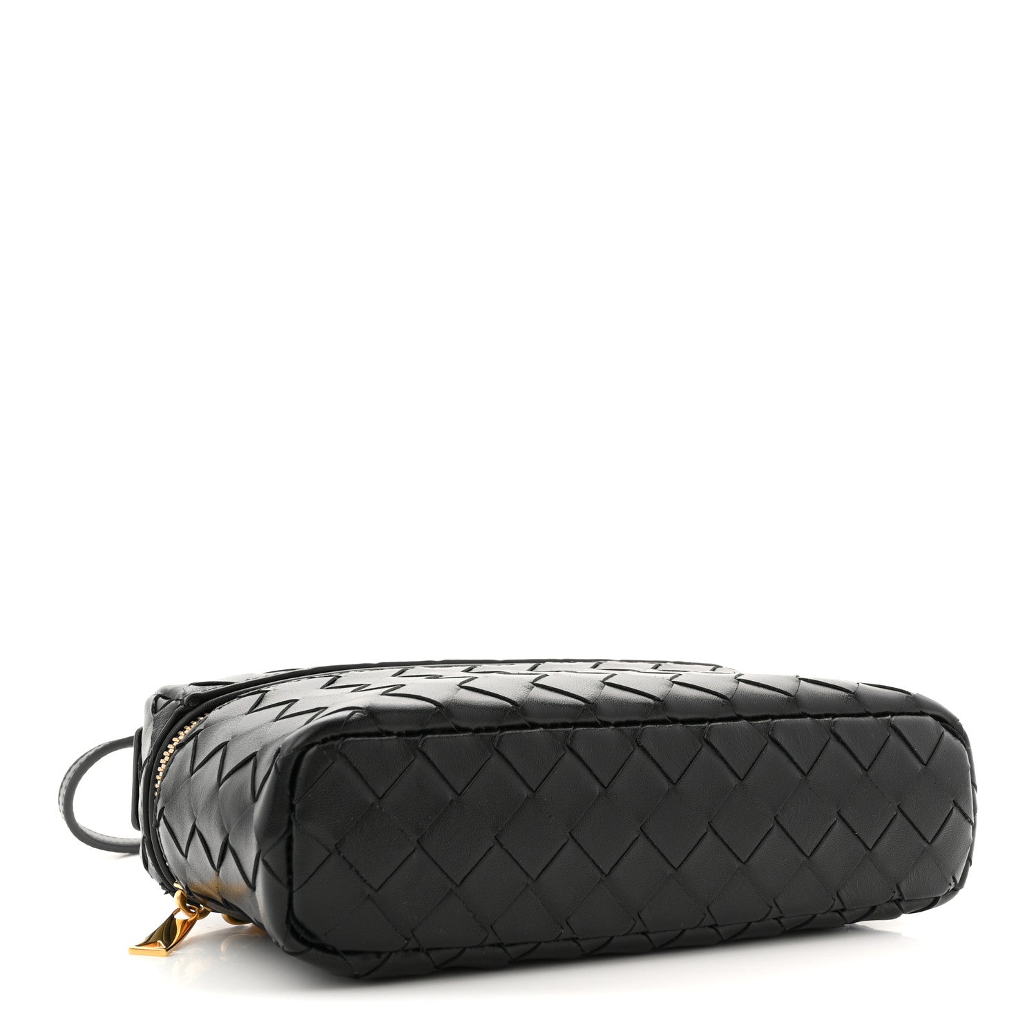 Bottega Veneta Calfskin Intrecciato Bang Bang Vanity Case Black 6 of 21