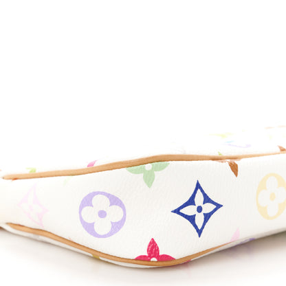 Louis Vuitton Monogram Multicolor Pochette Accessories White 8 of 12