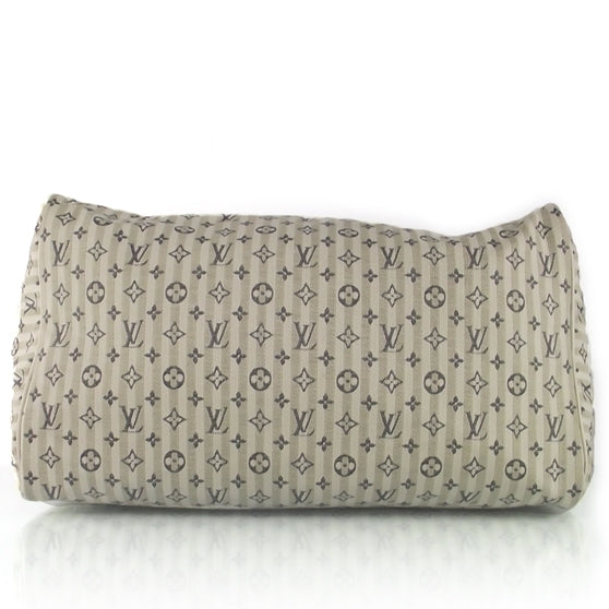 Louis Vuitton Mini Lin Croisette Speedy 30 Blue 5 of 10
