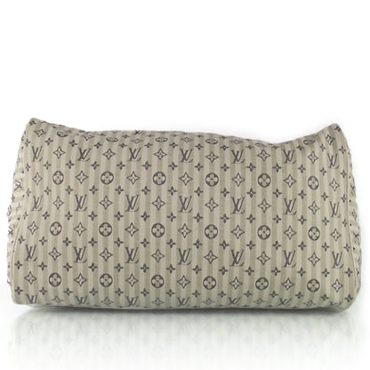Louis Vuitton Mini Lin Croisette Speedy 30 Blue 5 of 10