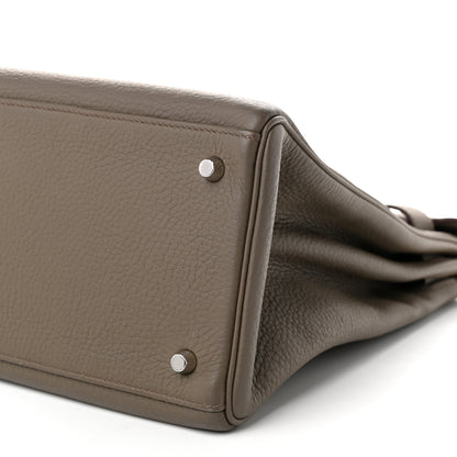 Hermes Togo Kelly Retourne 40 Etain 10 of 11