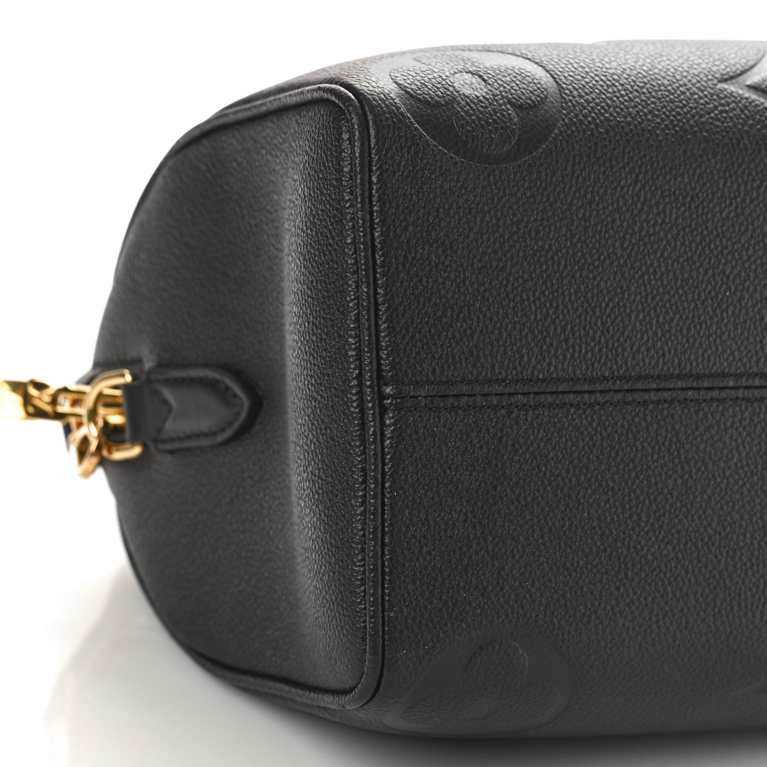 Louis Vuitton Empreinte Monogram Giant Speedy Bandouliere 25 Black 7 of 8