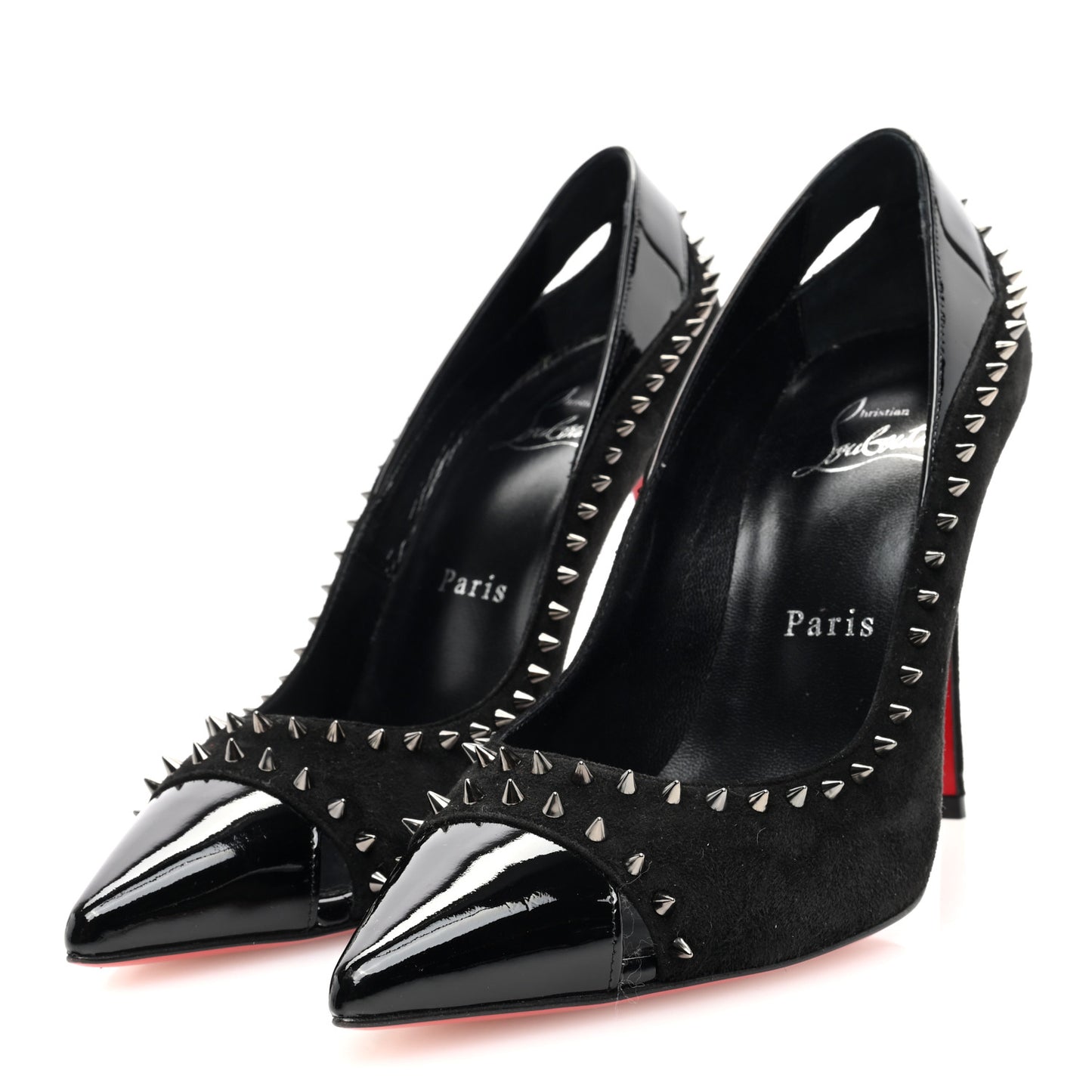 Veau Velours Duvette 100 Pumps 37 Black Gun