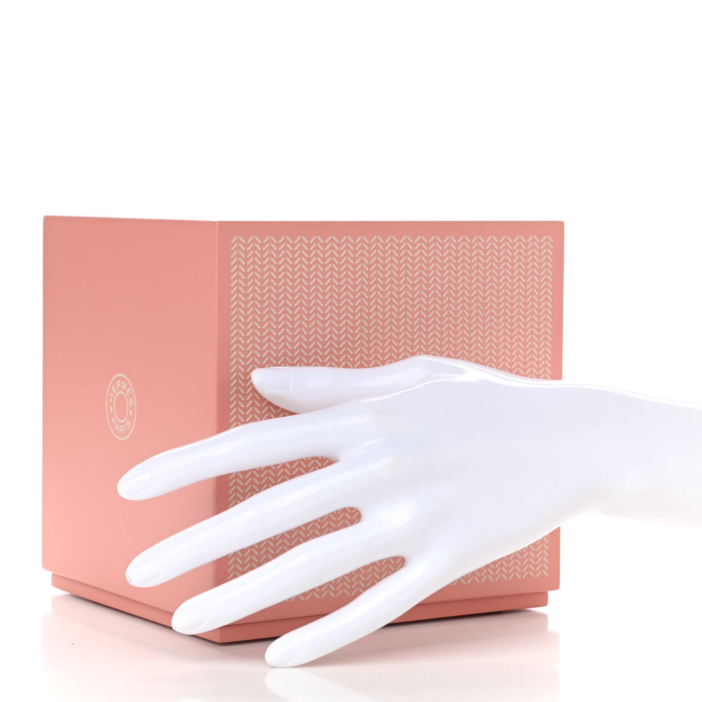Lacquered Wood K-Box Square Tissue Box Pivoine Poudre