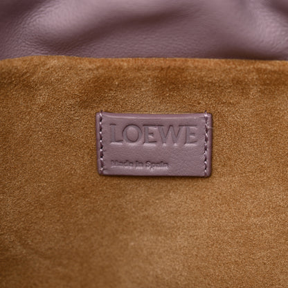 Loewe Nappa Medium Flamenco Knot Bag Aubergine Glaze 6 of 10