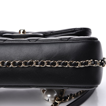 Chanel Lambskin Quilted Small My Precious Flap Black 10 of 11