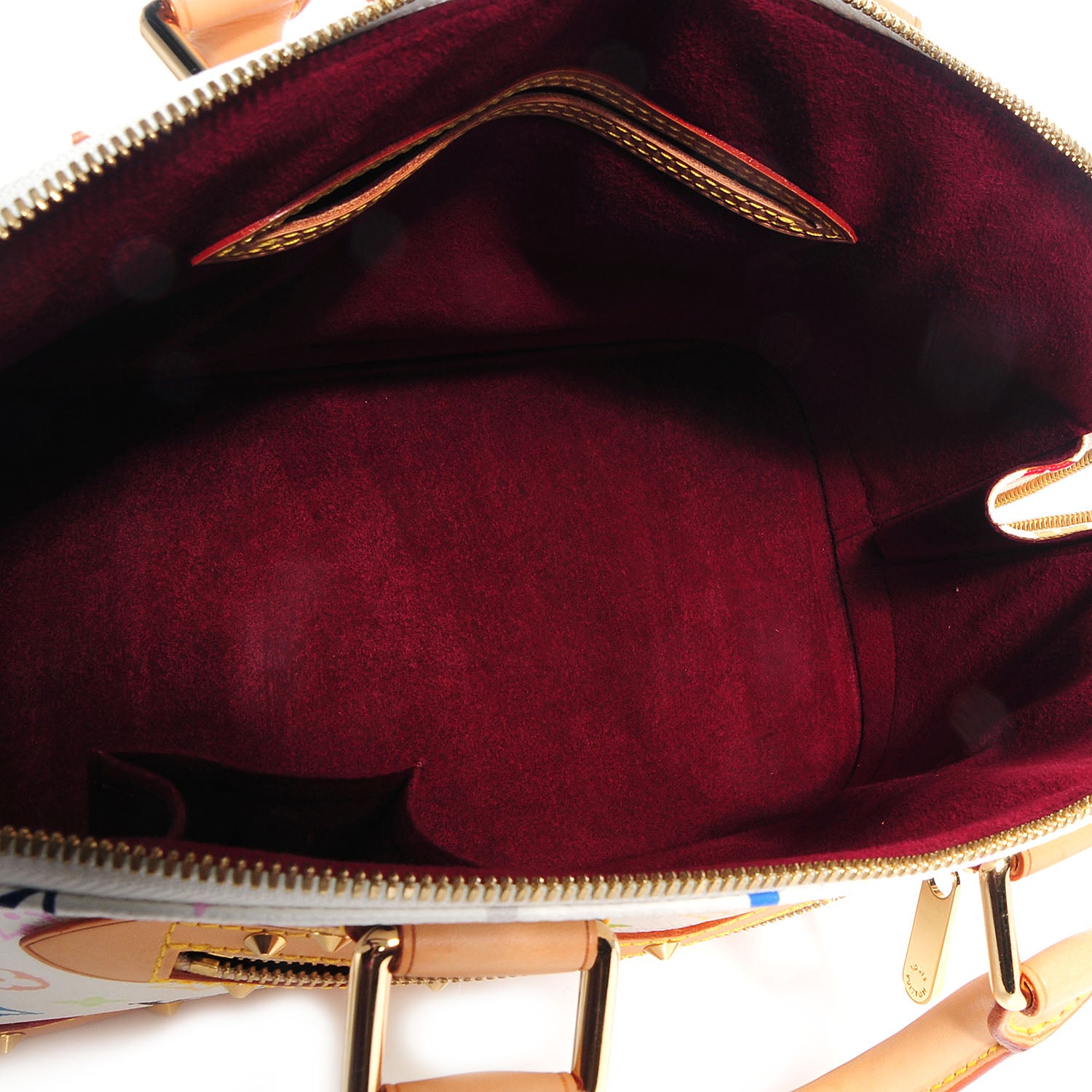 Louis Vuitton Monogram Multicolor Alma White 5 of 7